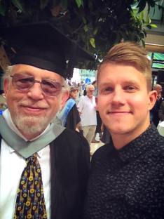 me &amp; gerald at Graduation