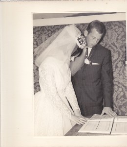 D&amp;J Wedding (signing the reg)